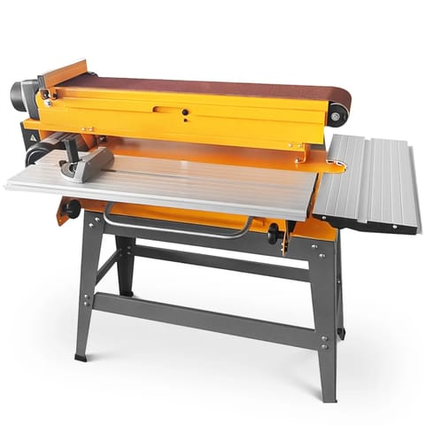 Szlifierka taśmowa stołowa do drewna metalu krawędzi 230 V 1100 W w sklepie Wasserman.eu