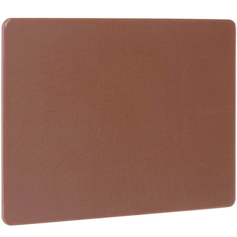 ⁨Deska do krojenia HACCP GN 1/2 325x265 mm - brązowa⁩ w sklepie Wasserman.eu