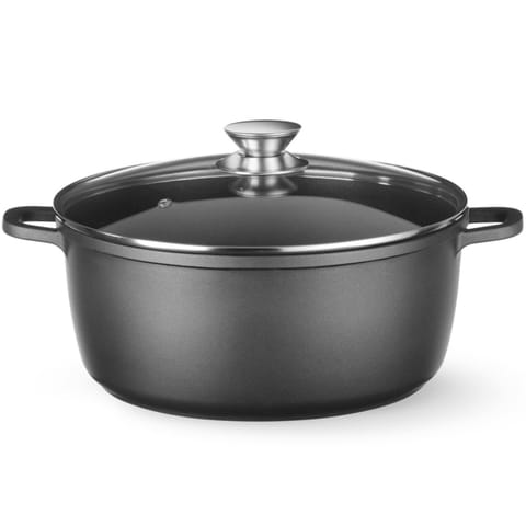 ⁨Garnek z pokrywką z powłoką nieprzywierającą 9 l 405x332x138 mm⁩ w sklepie Wasserman.eu