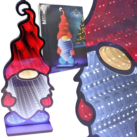 ⁨DEKORACJA LUSTRZANA Z DIODAMI LED EFEKT INFINITY MIRROR KRASNAL⁩ w sklepie Wasserman.eu