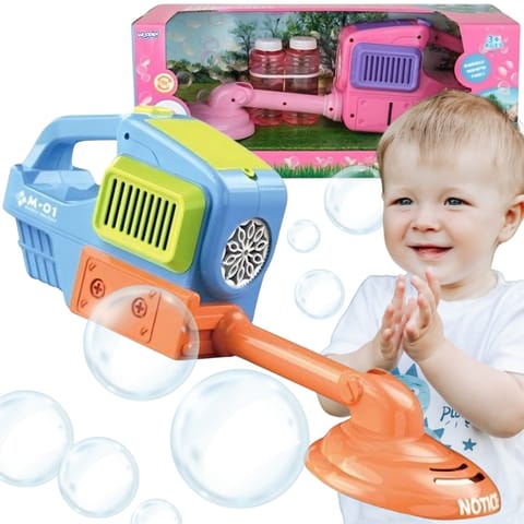 ⁨WOOPIE Kosiarka Ręczna Maszyna do Robienia Baniek Mydlanych Niebieska⁩ w sklepie Wasserman.eu