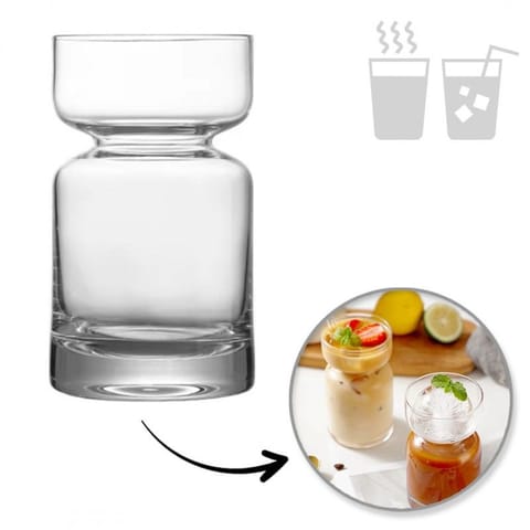 ⁨Szklanka Klepsydra Flow Glass 350 ml 1szt - SZK191⁩ w sklepie Wasserman.eu