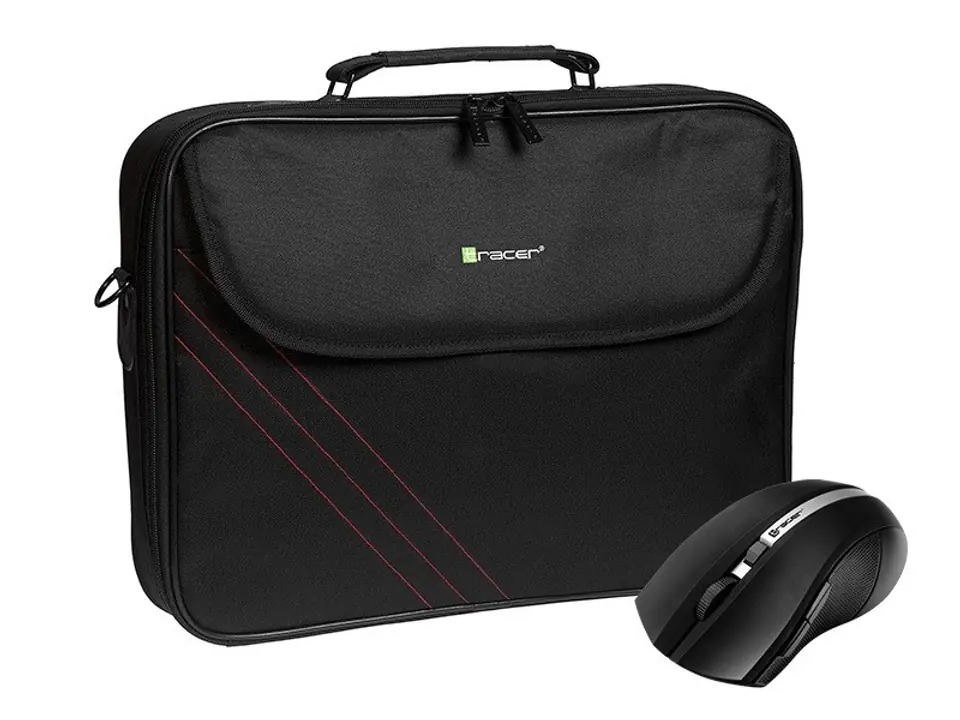 ⁨Torba na laptopa Tracer BONITO TRATOR45854 (15,6"; kolor czarny)⁩ w sklepie Wasserman.eu