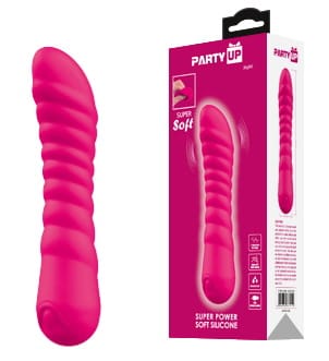 ⁨Jaylei wibrator klasyczny super soft czerwony⁩ w sklepie Wasserman.eu