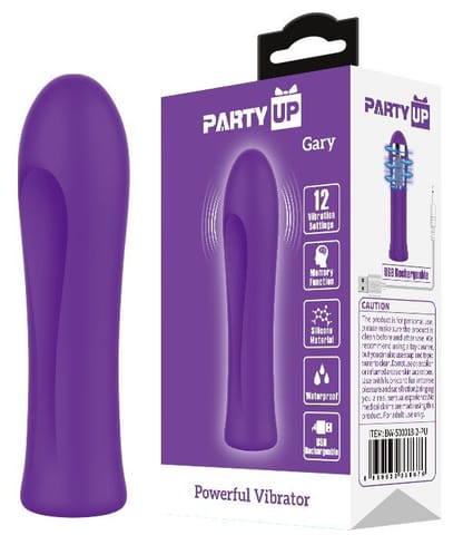 Gary Mini wibrator 12 mocnych wibracji fioletowy w sklepie Wasserman.eu