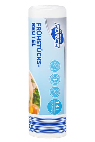 ⁨Power Force Woreczki Śniadaniowe 1,4 l 120 szt.⁩ w sklepie Wasserman.eu