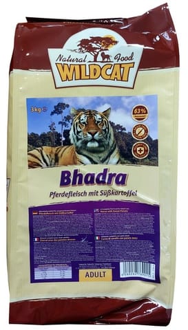 Wildcat Bhadra - horsemeat and sweet potatoes 3kg at Wasserman.eu