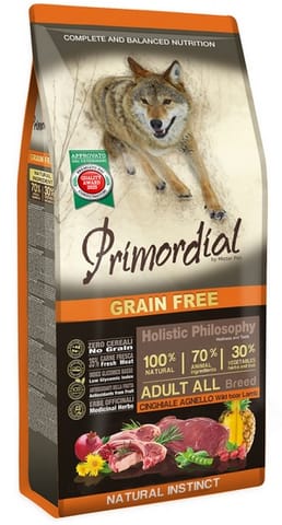 ⁨Primordial Dog Grain Free Adult Wild Boar & Lamb 2kg⁩ w sklepie Wasserman.eu
