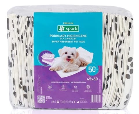 ⁨Spark Podkłady treningowe 45x60 50szt/op⁩ w sklepie Wasserman.eu