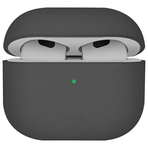 ⁨UNIQ etui Lino AirPods 4 Silicone        szary/ash grey⁩ w sklepie Wasserman.eu