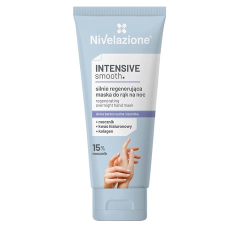 ⁨Nivelazione Intensive Smooth Silnie regenerująca maska do rąk na noc 80 ml⁩ w sklepie Wasserman.eu