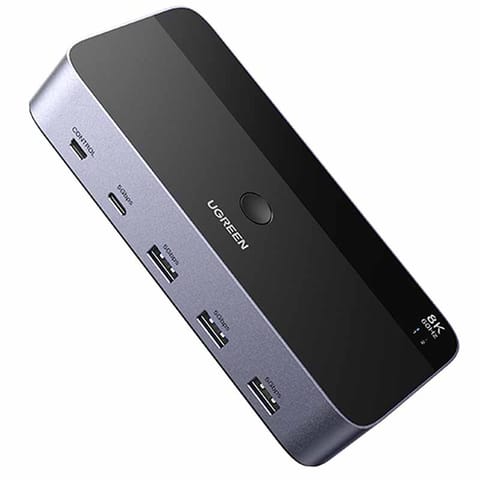 ⁨Switch przełącznik KVM DisplayPort UGREEN 2 In 2 O AK700⁩ w sklepie Wasserman.eu