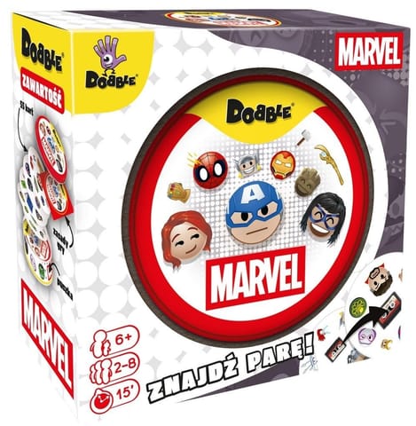 ⁨Dobble Marvel Emoji REBEL⁩ w sklepie Wasserman.eu