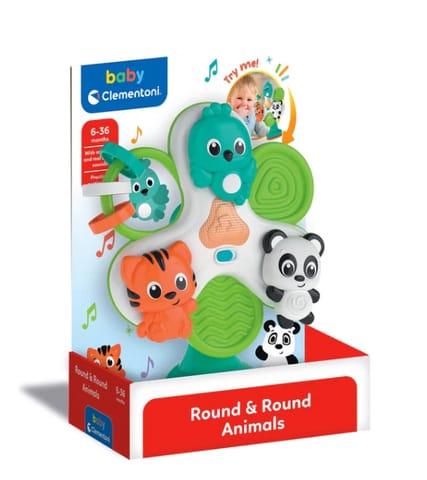 ⁨Wesoła Karuzela ze Zwierzątkami Język Polski Clementoni 17952⁩ w sklepie Wasserman.eu