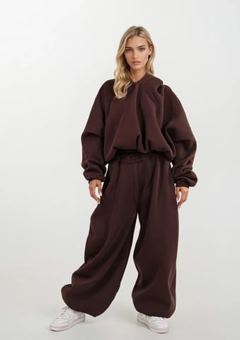 ⁨DK-K-B27 CZEKOLADA BAWEŁNA GRUBA (kolor czekolada, rozmiar S-M)⁩ w sklepie Wasserman.eu