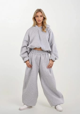 DK-K-B27 SZARY BAWEŁNA GRUBA (kolor szary, rozmiar S-M) w sklepie Wasserman.eu