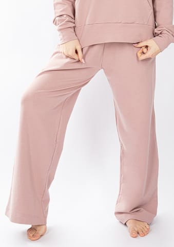 Spodnie DK-K-B8-H1 PUDER BAWEŁNA (kolor pudrowy róż, rozmiar 2xl) w sklepie Wasserman.eu