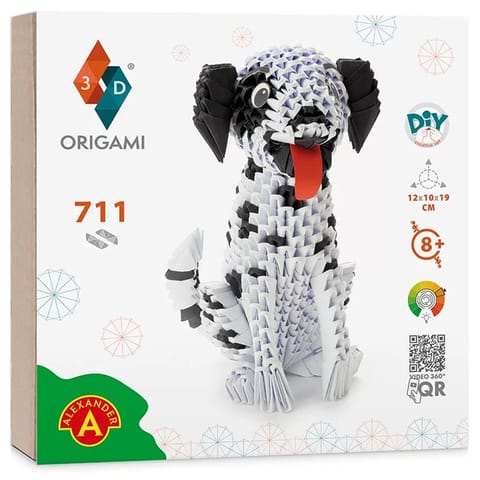 ⁨Alexander zestaw kreatywny Origami 3D - Dalmatyńczyk ZA6076⁩ w sklepie Wasserman.eu