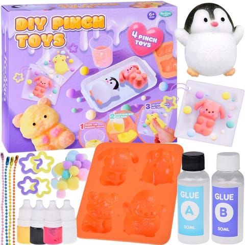 ⁨Zestaw kreatywny seria: Zrób to sam ZWIERZAKI GLUTY - breloki 3D DIY ZA5985⁩ w sklepie Wasserman.eu