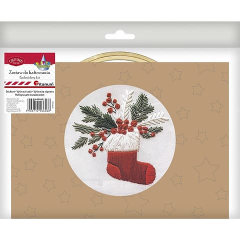 ⁨Zestaw do haftowania Skarpeta 649469 TITANUM⁩ w sklepie Wasserman.eu