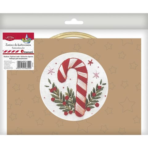 ⁨Zestaw do haftowania Cukrowa Laska 649472 TITANUM⁩ w sklepie Wasserman.eu