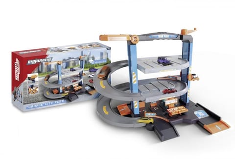 Majorette Garaż City Flex z pojazdami 5szt w sklepie Wasserman.eu