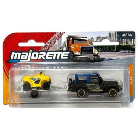 ⁨Majorette Miejskie z przyczepami MIX⁩ w sklepie Wasserman.eu