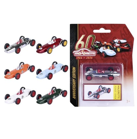 ⁨Majorette Zestaw 60-lecie Historyczne 6 rodzajów⁩ w sklepie Wasserman.eu