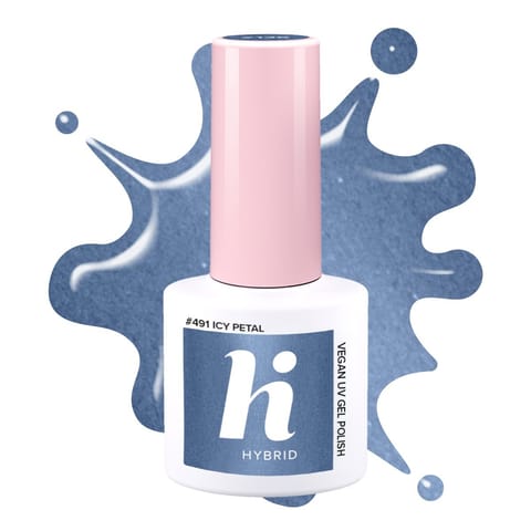 ⁨HI HYBRID Frosted Fairytale Lakier hybrydowy 491 Icy Petal 5 ml⁩ w sklepie Wasserman.eu