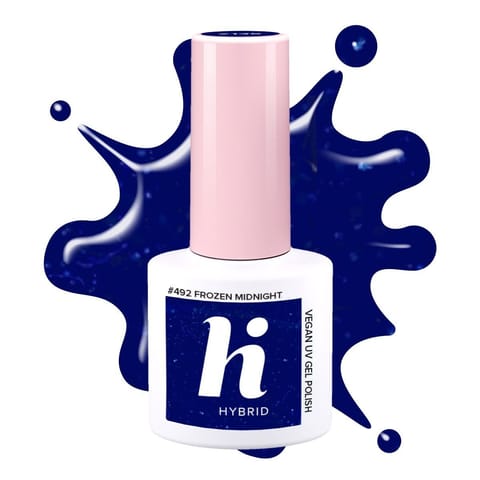 ⁨HI HYBRID Frosted Fairytale Lakier hybrydowy 492 Frozen Midnight 5 ml⁩ w sklepie Wasserman.eu