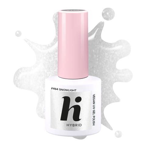 ⁨HI HYBRID Frosted Fairytale Lakier hybrydowy 494 Snowlight 5 ml⁩ w sklepie Wasserman.eu