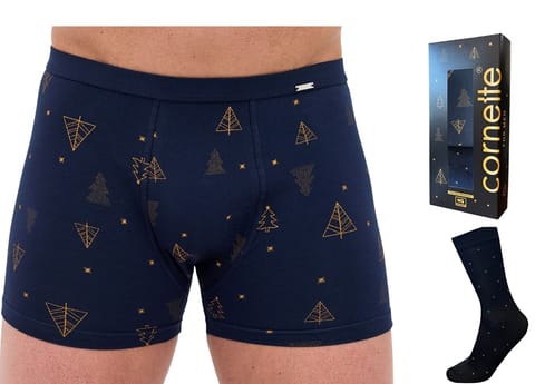 ⁨KOMPLET CORNETTE BS-914/03 NIGHT (kolor granat, rozmiar XXL)⁩ w sklepie Wasserman.eu