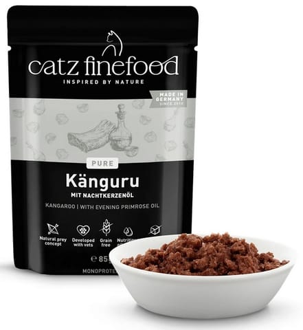 ⁨Catz Finefood Pure (Purrrr N.107) Kangur saszetka 85g⁩ w sklepie Wasserman.eu