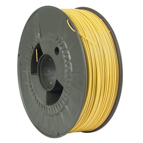 ⁨Powerton 3D ECONOMY LINE Filament PLA Matt 1000g, lemon cream⁩ w sklepie Wasserman.eu