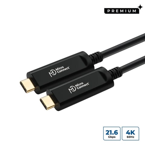 ⁨MicroConnect Premium Optic USB-C, 10m⁩ w sklepie Wasserman.eu
