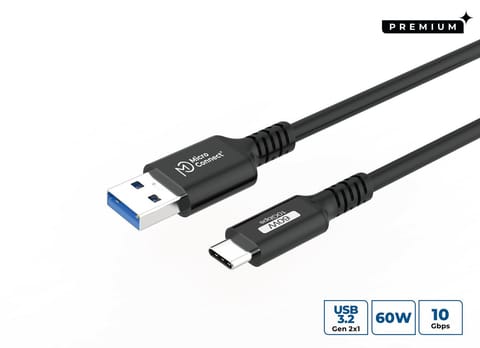 ⁨MicroConnect Premium USB-C to USB-A cable⁩ w sklepie Wasserman.eu