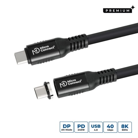 ⁨MicroConnect USB-C to USB-C cable 2m⁩ w sklepie Wasserman.eu