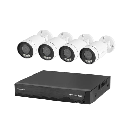 ⁨Zestaw do monitoringu IP Kruger&Matz Connect C300⁩ w sklepie Wasserman.eu