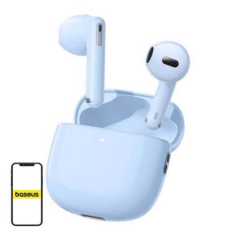 ⁨Słuchawki TWS Baseus Bowie WX5 (niebieskie)⁩ w sklepie Wasserman.eu