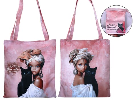 ⁨Torba na ramię - N. Bonilla, Kocie opowieści Neli (CARMANI)⁩ w sklepie Wasserman.eu