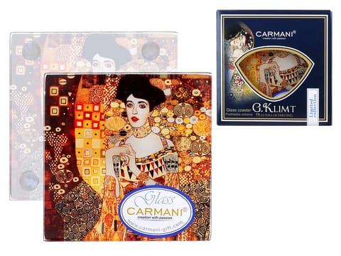 ⁨Glass pad - G. Klimt, Adela 10.5x10.5cm⁩ at Wasserman.eu
