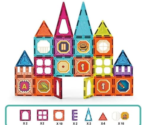 ⁨Klocki magnetyczne 32el⁩ w sklepie Wasserman.eu