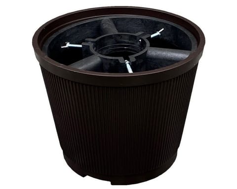 ⁨STOJAK POD CHOINKĘ - DONICA CIEMNY BRĄZ⁩ w sklepie Wasserman.eu