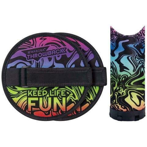 ⁨Gra zręcznościowa Waboba Throwback 2x    paletka 1x lotka do rzucania⁩ w sklepie Wasserman.eu