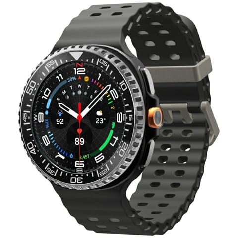 ⁨Nakładka Spigen Bezel Tune Pro Diver do  Samsung Galaxy Watch 8 46mm czarny⁩ w sklepie Wasserman.eu