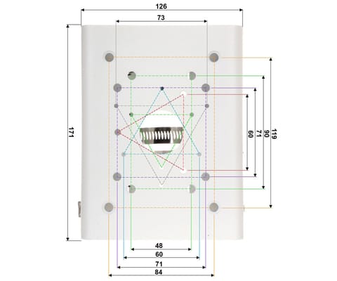 ⁨UCHWYT NA SŁUP STG-PFA150 STG⁩ w sklepie Wasserman.eu
