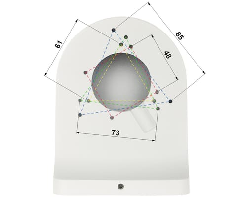 ⁨UCHWYT KAMERY STG-PFB205W-E DAHUA⁩ w sklepie Wasserman.eu