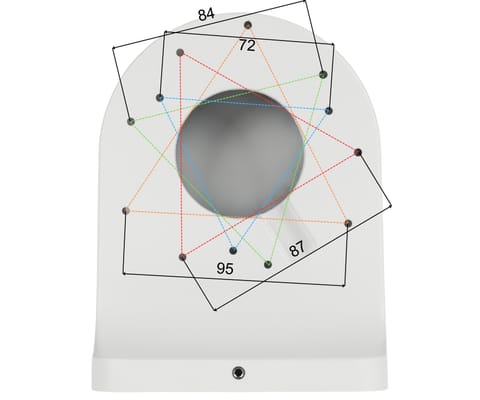 ⁨UCHWYT KAMERY STG-PFB203W STG⁩ w sklepie Wasserman.eu