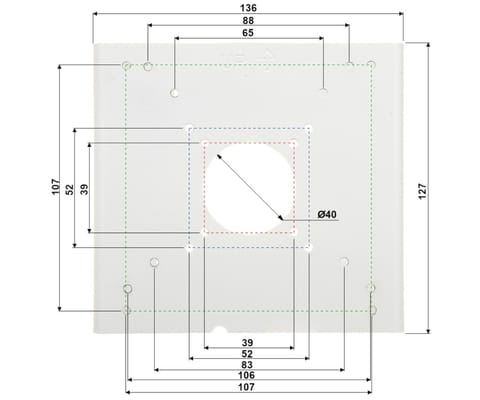 ⁨UCHWYT NA SŁUP STG-UP06-C STG⁩ w sklepie Wasserman.eu