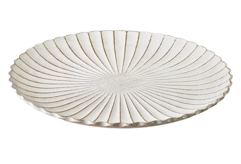 ⁨DAZ Taca 31,5x31,5x3cm biało złota⁩ w sklepie Wasserman.eu